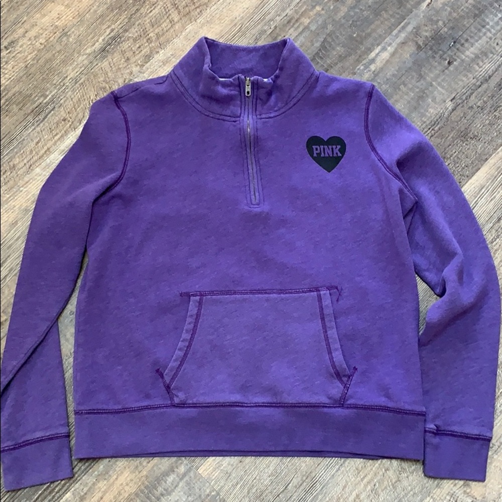 Pink by Victoria’s Secret 1/4 Zip Sweatshirt